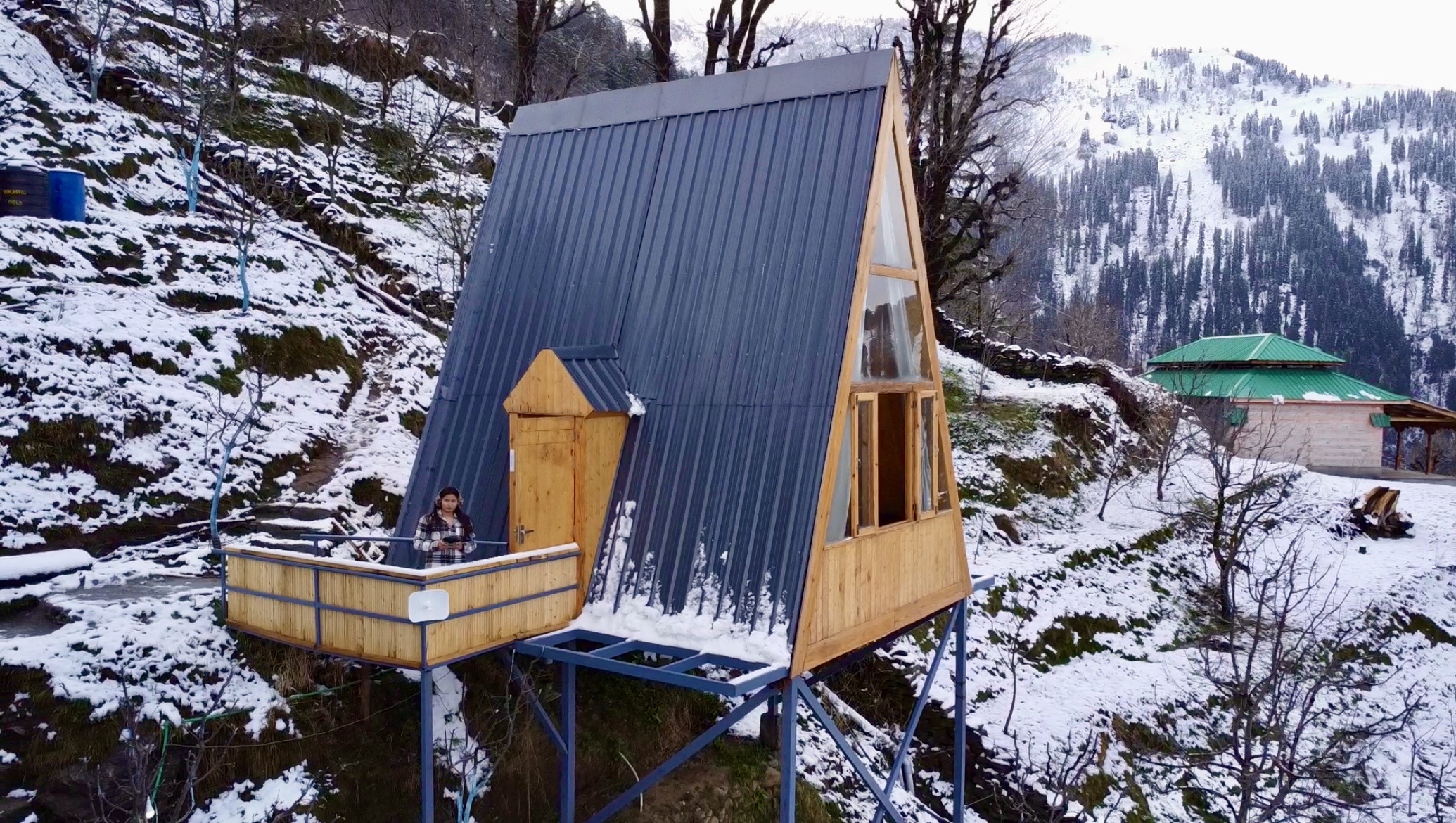 Vanilla A Frame Cabin